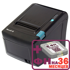 Ритейл-01ФМ RS/USB/LAN черный с ФН на 36 месяцев картинка от магазина Кассоптторг